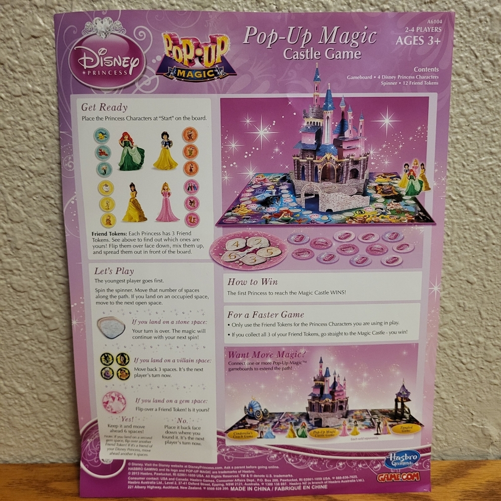 Disney Princess Pop-Up Magic Castle Game - Picture 4 of 13